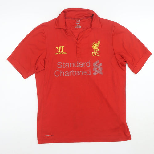 Warrior Men's Red Liverpool FC Polo Shirt Size Small