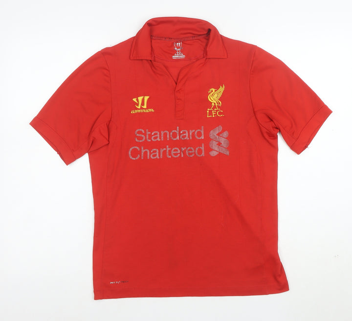 Warrior Men's Red Liverpool FC Polo Shirt Size Small