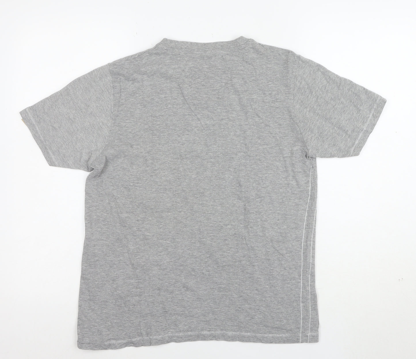 Tokyo Laundry Men's Grey Drifters Graphic Print T-Shirt Size Small