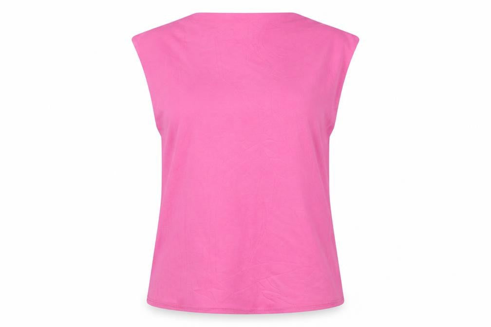 Front view of Next Women’s Pink Strapless Cotton Camisole Top, size UK 12