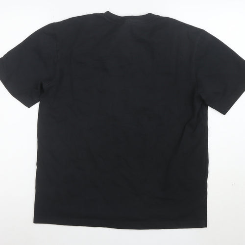 Adidas Adventure Men's Black Crew Neck Short Sleeve T-Shirt M