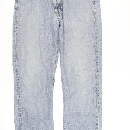 Diesel Industry Men’s Light Blue Straight Jeans Size 32 Regular Denim