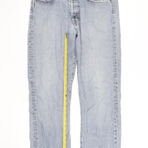 Diesel Industry Men’s Light Blue Straight Jeans Size 32 Regular Denim