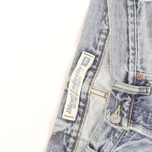 Diesel Industry Men’s Light Blue Straight Jeans Size 32 Regular Denim