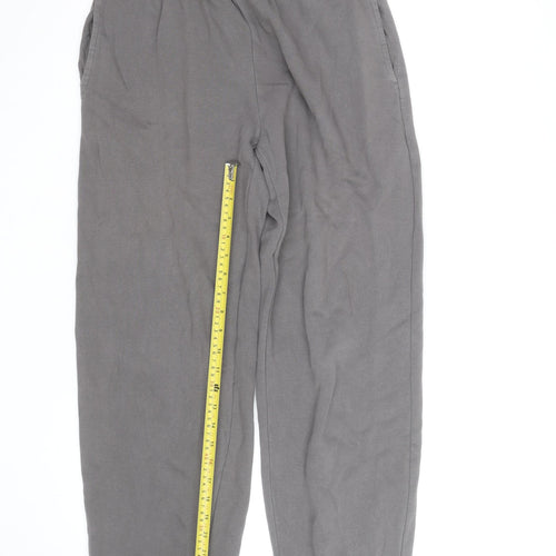 Brandy Melville Women Grey Jogger Sweatpants Elastic Waist Size XS-S