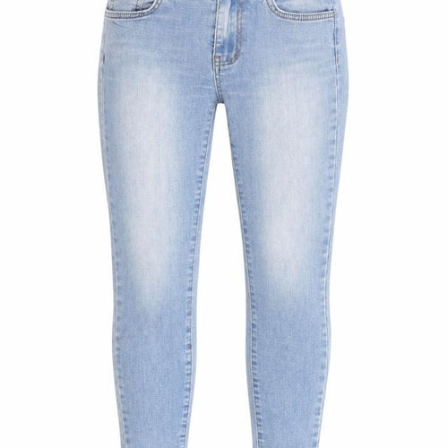 VILA Womens Blue Skinny Denim Jeans Size M Slim Fit