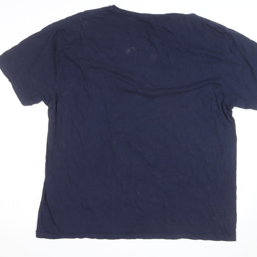 Rolling Stones Men's Navy 2XL Graphic Band T-Shirt