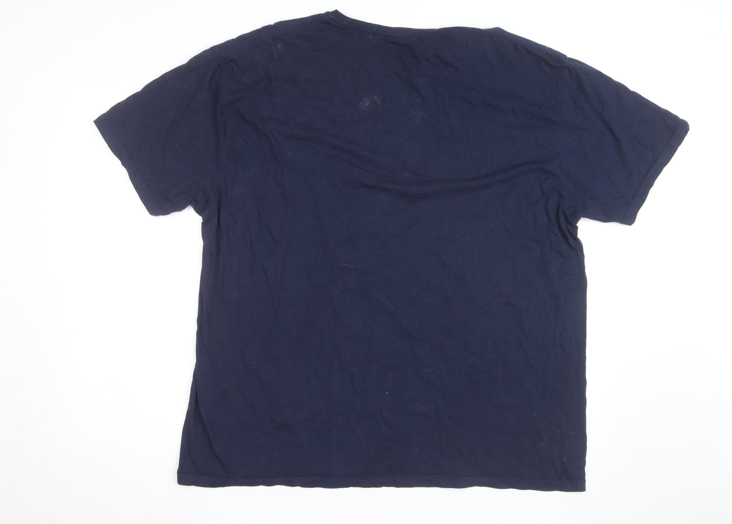 Rolling Stones Men's Navy 2XL Graphic Band T-Shirt