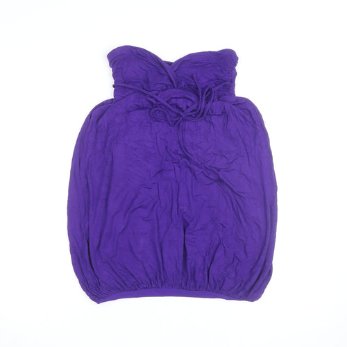Jane Norman Women's Purple Size 10 Strapless Bodycon Dress