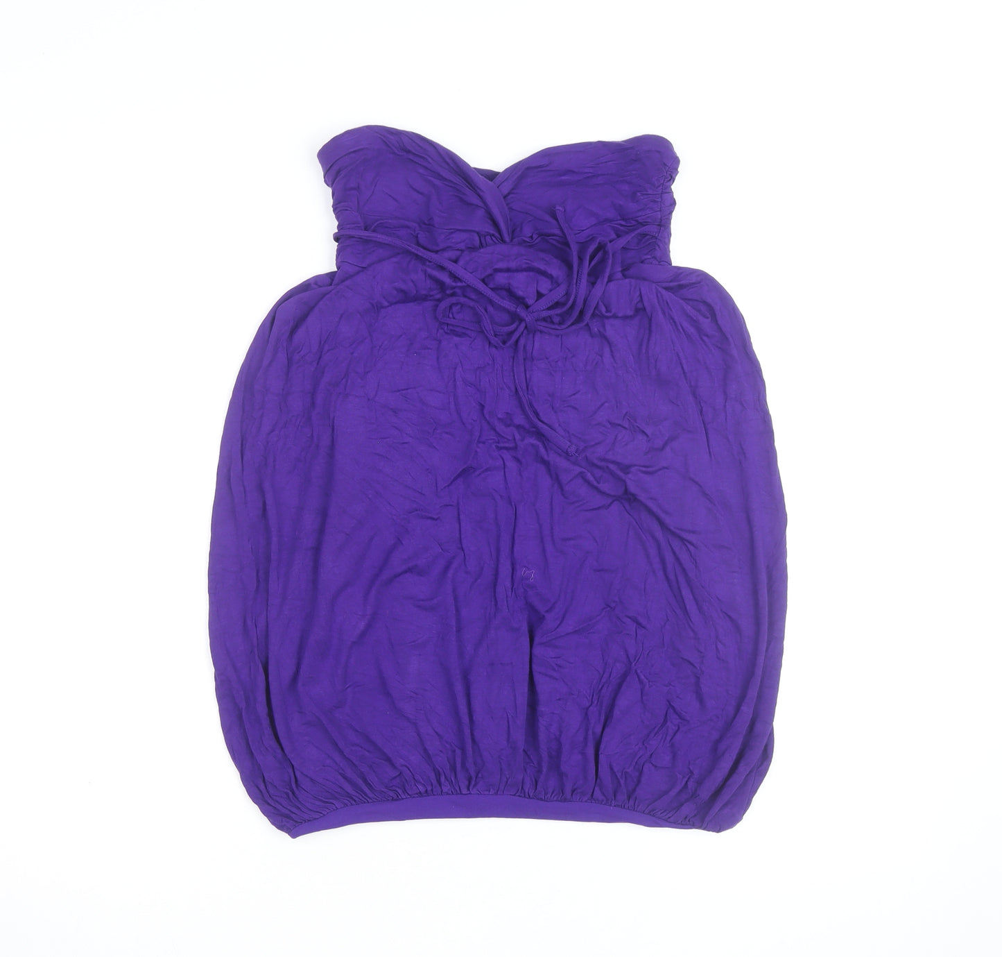 Jane Norman Women's Purple Size 10 Strapless Bodycon Dress