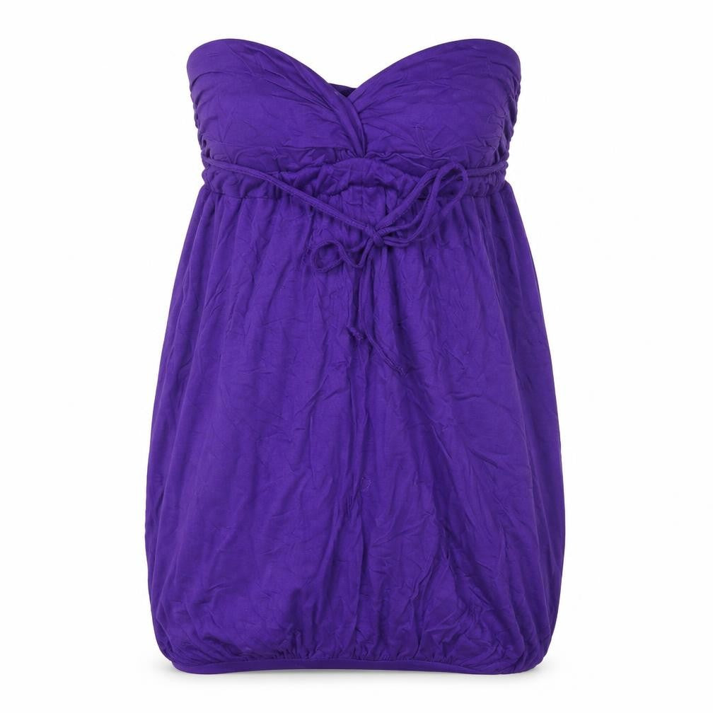 Jane Norman Women's Purple Size 10 Strapless Bodycon Dress