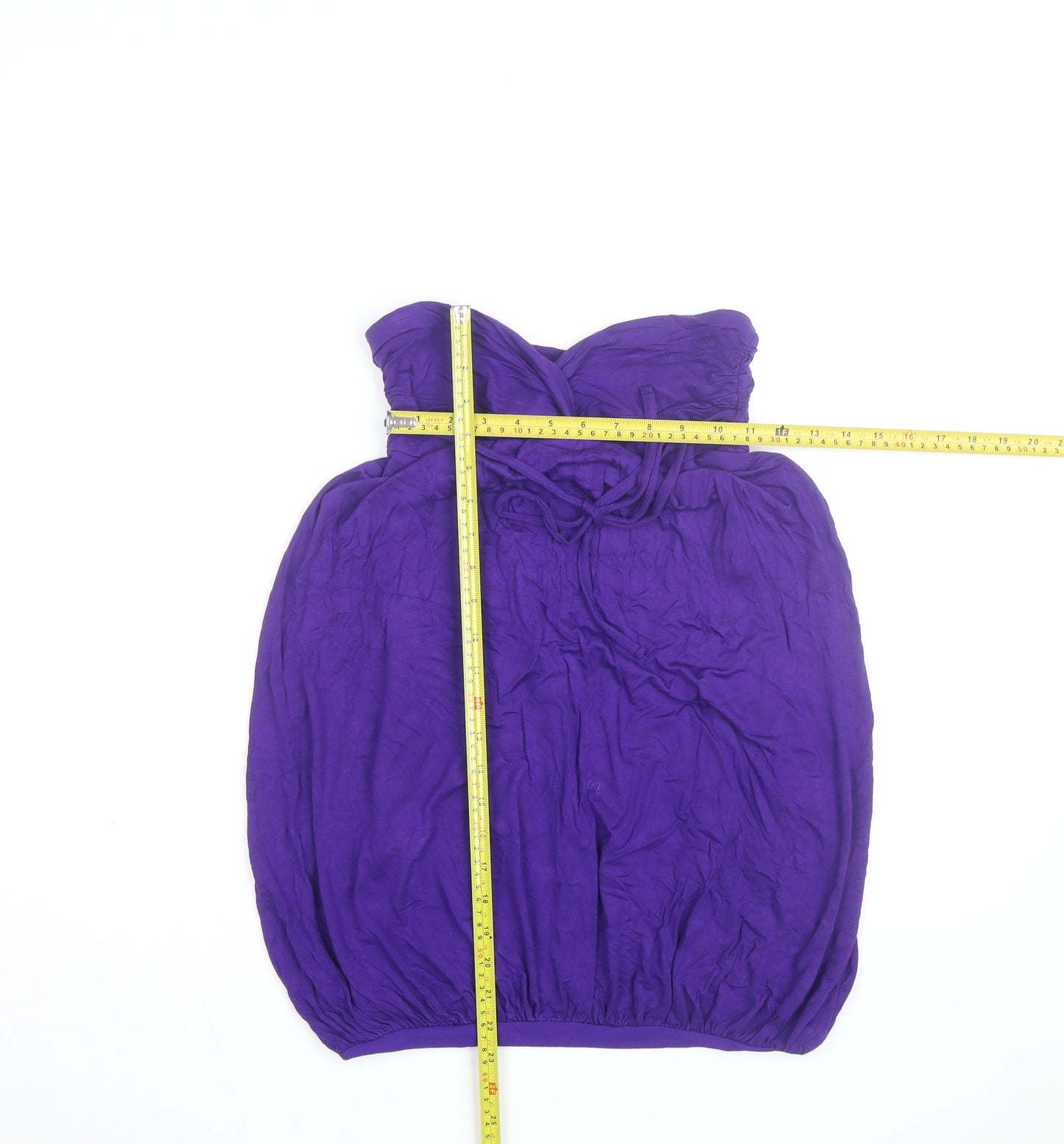 Jane Norman Women's Purple Size 10 Strapless Bodycon Dress