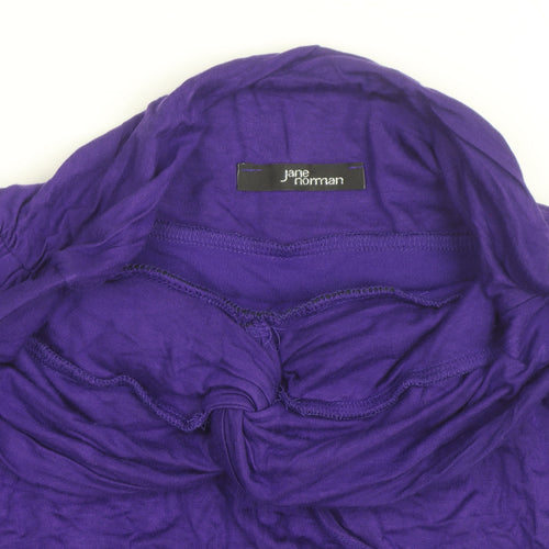 Jane Norman Women's Purple Size 10 Strapless Bodycon Dress