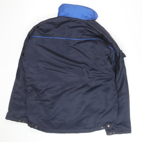Fristads Men’s Blue Padded Workwear Parka Jacket Size M