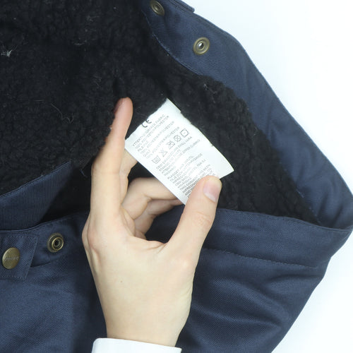 Fristads Men’s Blue Padded Workwear Parka Jacket Size M