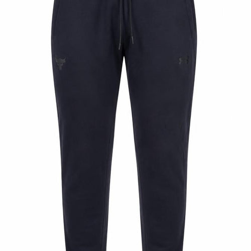 Under Armour Men Black Fleece Jogger Trousers L Regular Fit