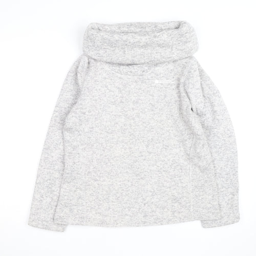 Mountain Warehouse Womens Grey Cowl Neck Long Sleeve Pullover Jumper Size 12