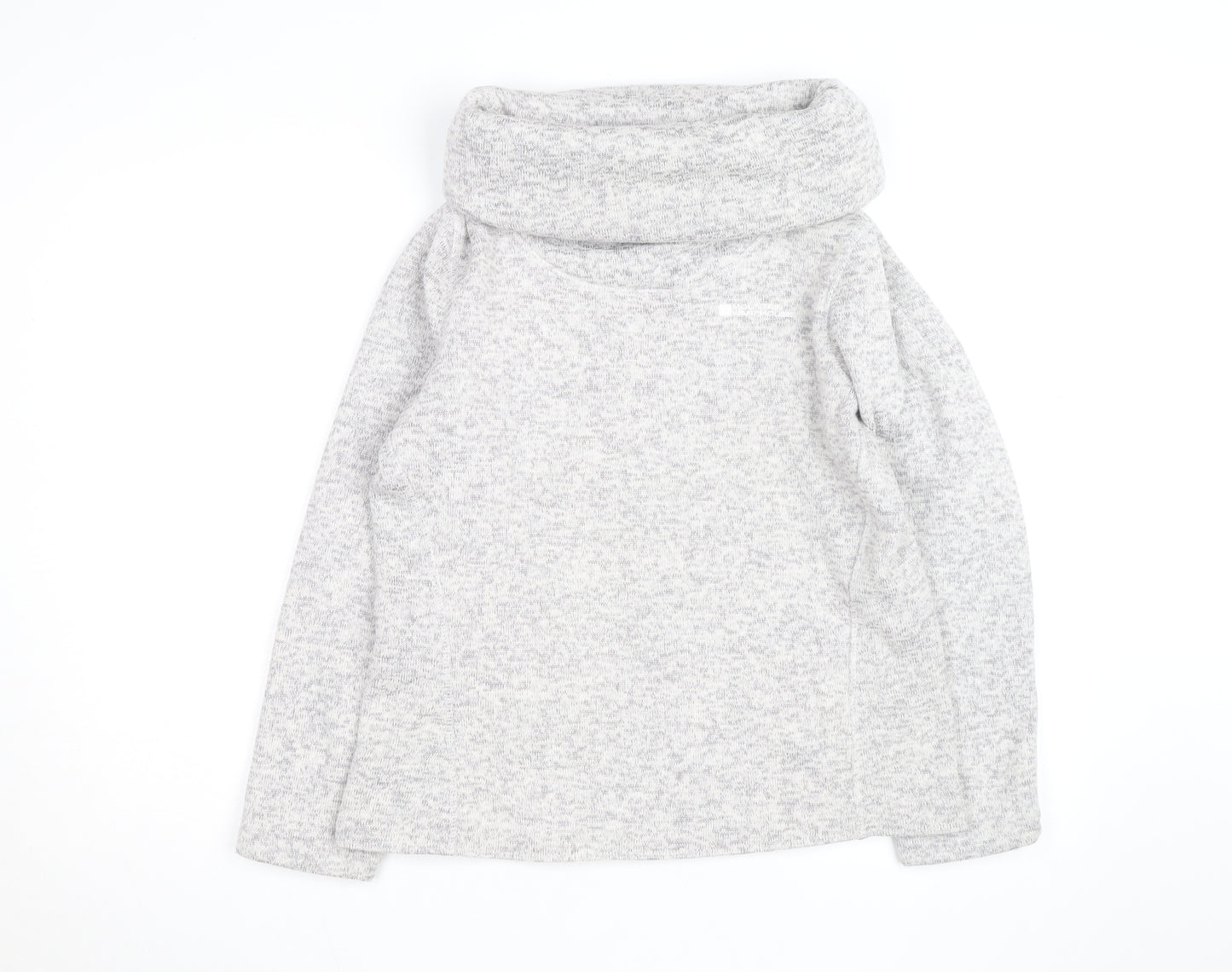 Mountain Warehouse Womens Grey Cowl Neck Long Sleeve Pullover Jumper Size 12