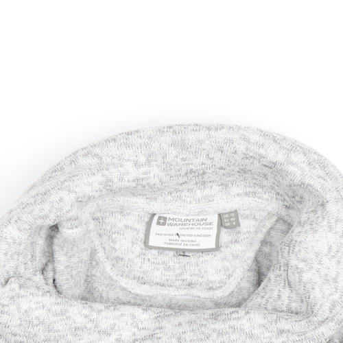 Mountain Warehouse Womens Grey Cowl Neck Long Sleeve Pullover Jumper Size 12