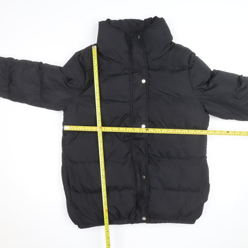 Brave Soul Women’s Black Puffer Jacket Size 14 Winter Coat