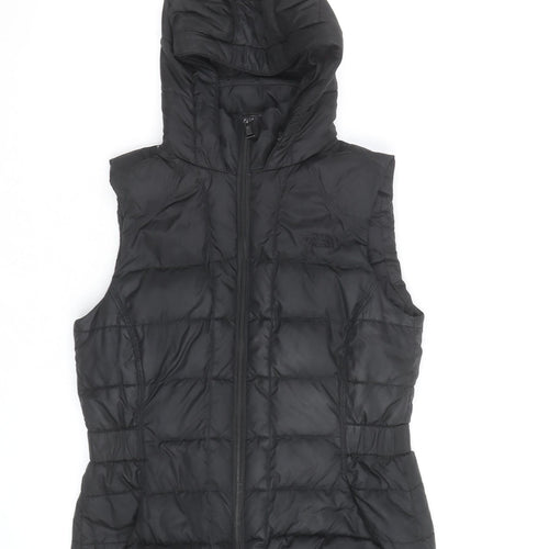 The North Face Women’s Black Puffer Down Hooded Gilet Size M