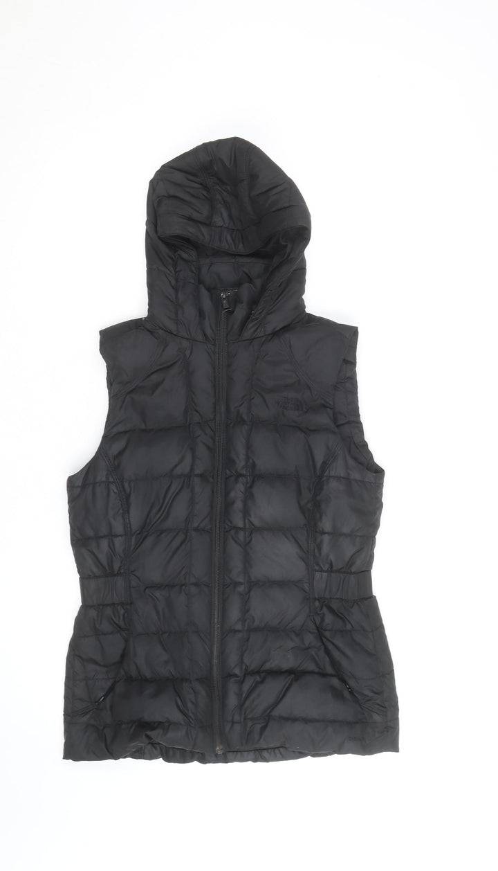 The North Face Women’s Black Puffer Down Hooded Gilet Size M