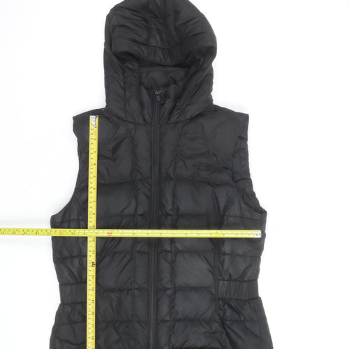 The North Face Women’s Black Puffer Down Hooded Gilet Size M
