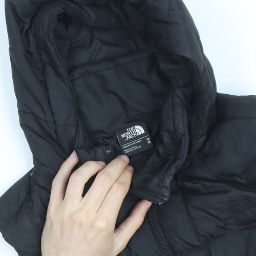 The North Face Women’s Black Puffer Down Hooded Gilet Size M