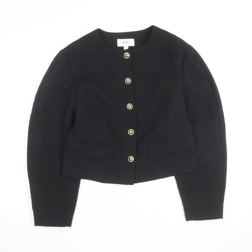 Marks and Spencer Women’s Black Cropped Blazer Jacket Size 10