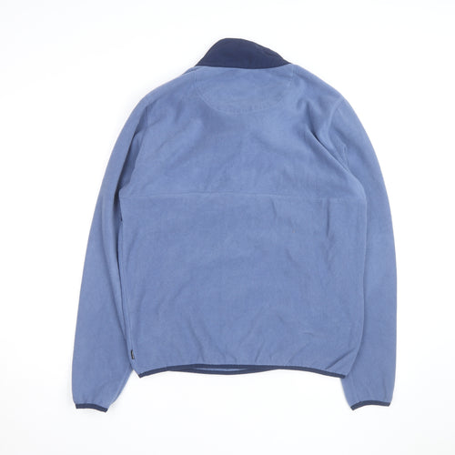 Saltrock Men's Blue Fleece Pullover Sweatshirt Small Regular Fit