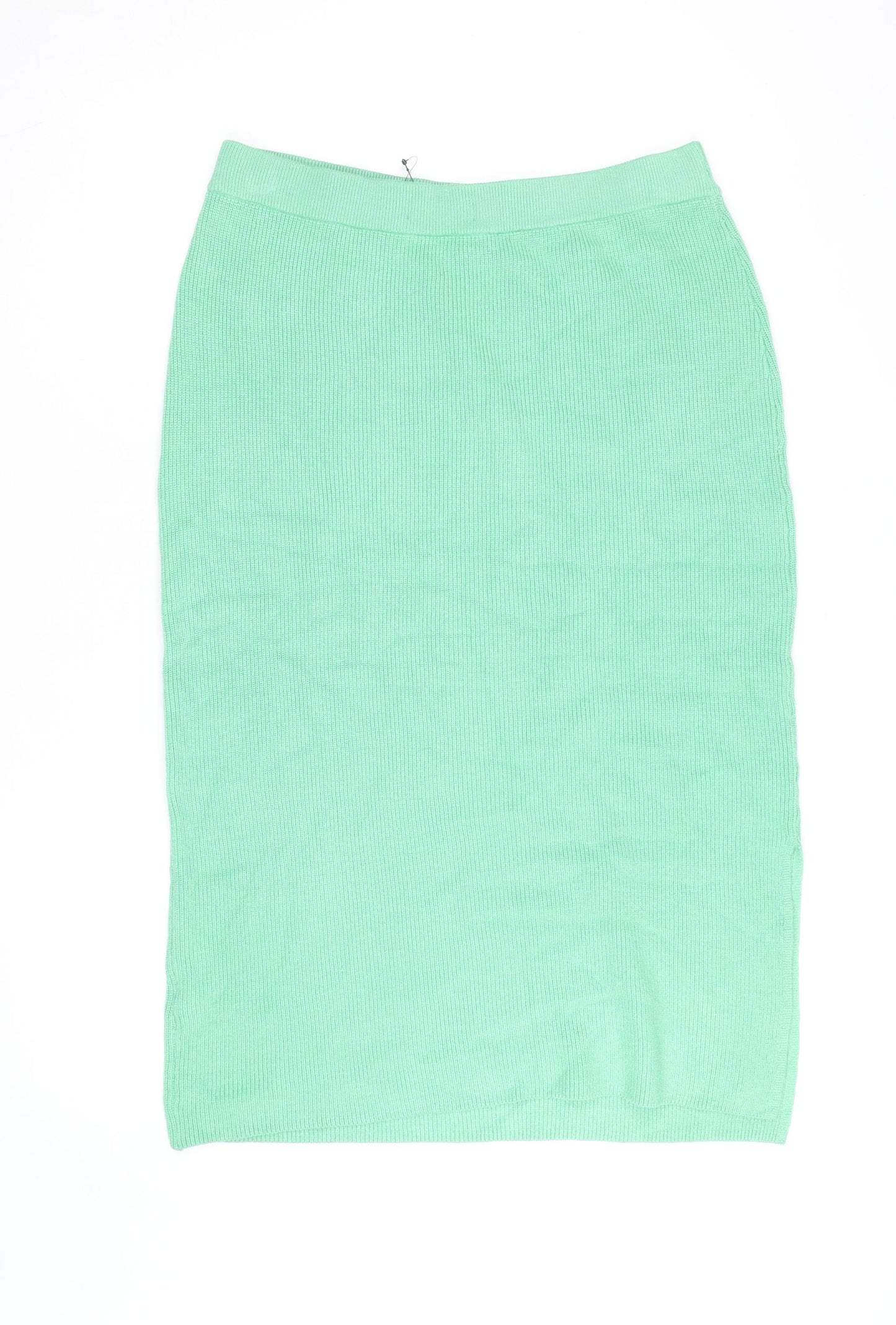 Marks and Spencer Women’s Green Knit Midi Pencil Skirt Size L