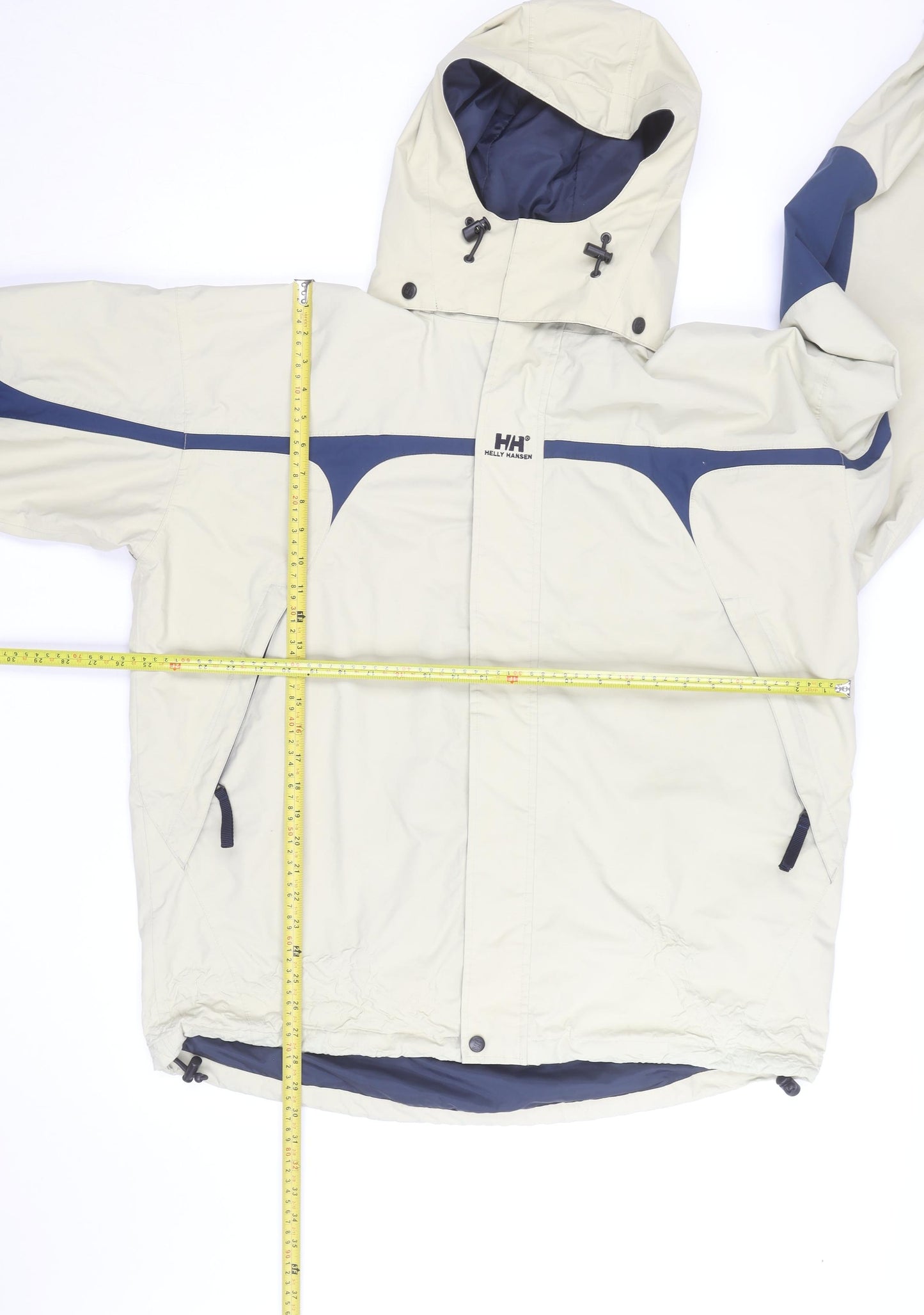 Helly Hansen Men's Beige Waterproof L Hooded Parka Jacket
