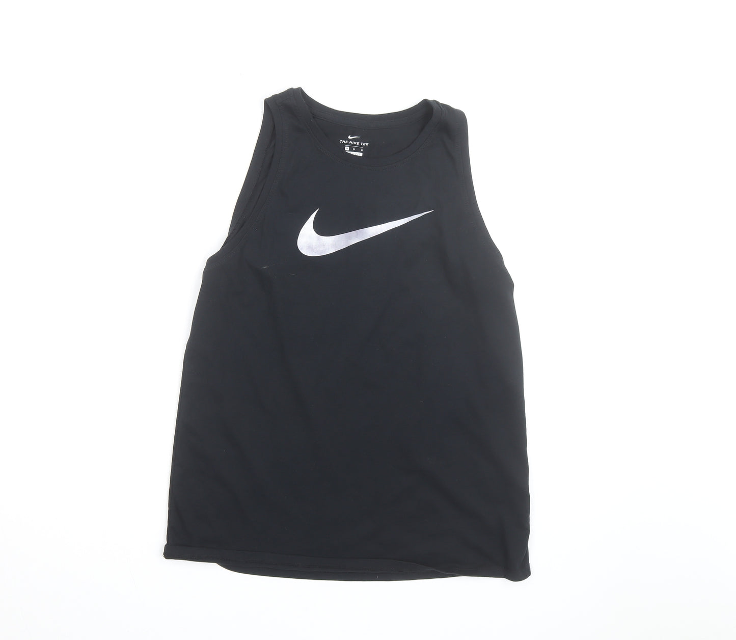 Nike Men's Black Dri-Fit Tank Top M Sports Vest Gym Activewear
