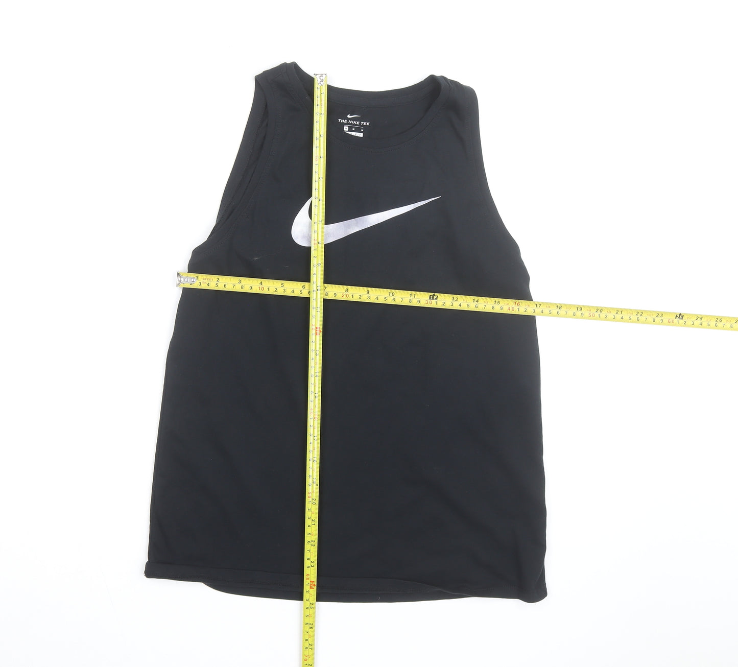 Nike Men's Black Dri-Fit Tank Top M Sports Vest Gym Activewear