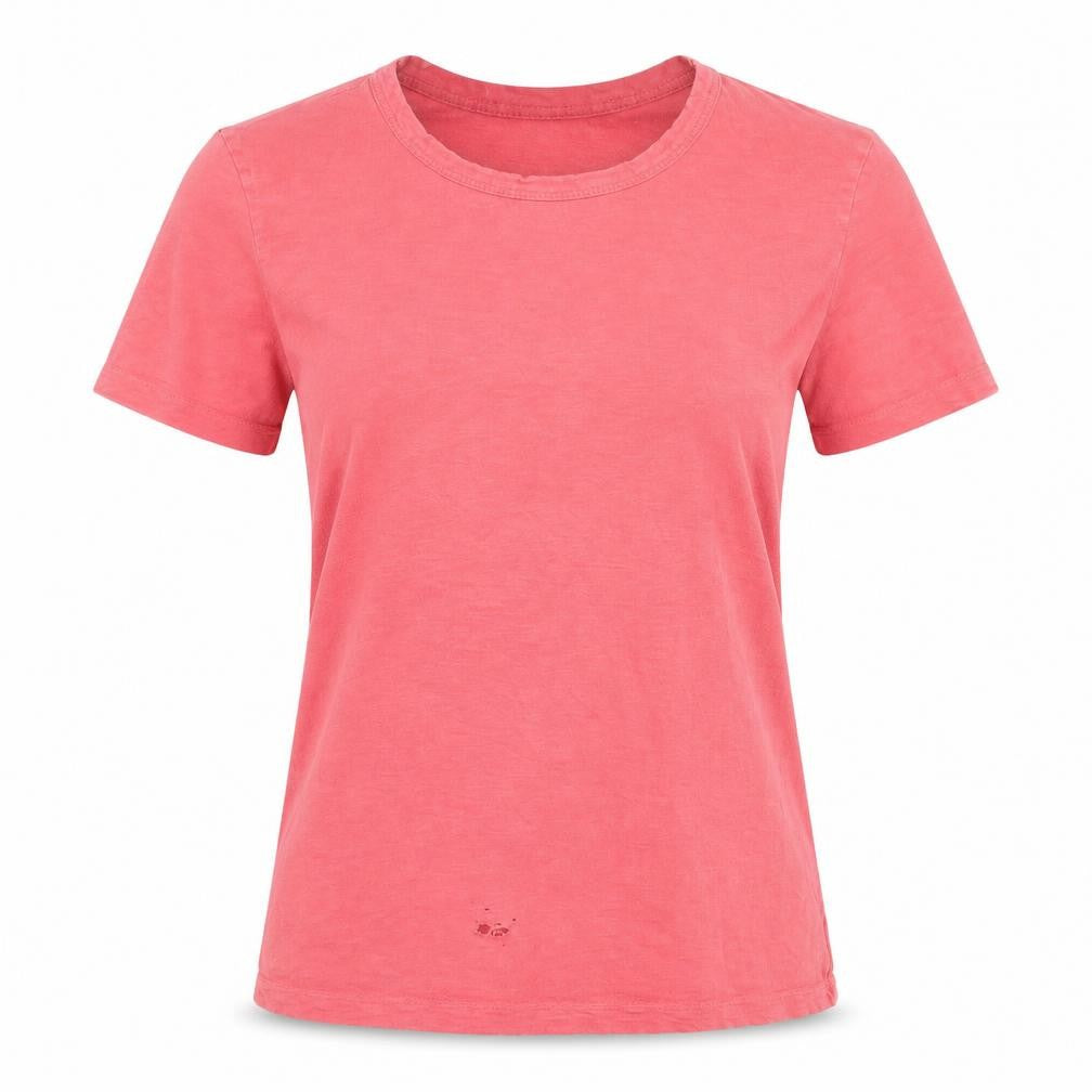 Seasalt Cornwall Women's Pink Cotton Crew Neck T-Shirt Size 12