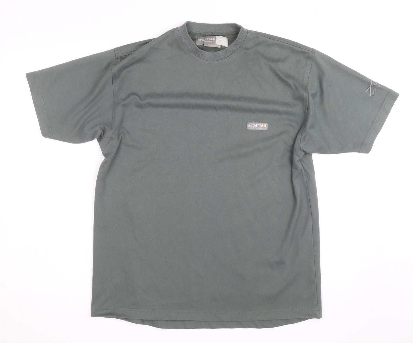 Regatta Men’s Green L Crew Neck Outdoor Quick Dry T-Shirt