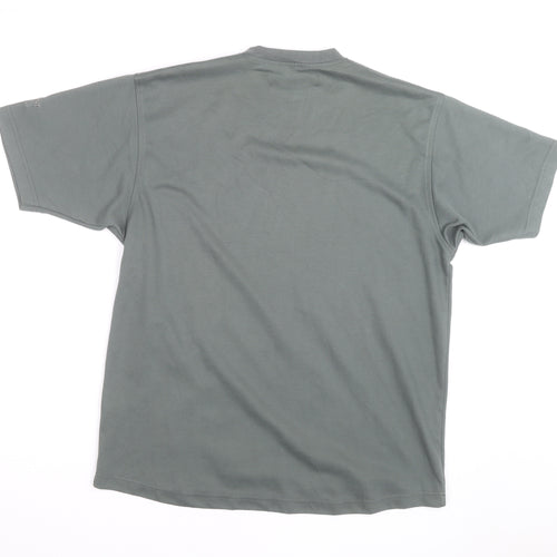 Regatta Men’s Green L Crew Neck Outdoor Quick Dry T-Shirt