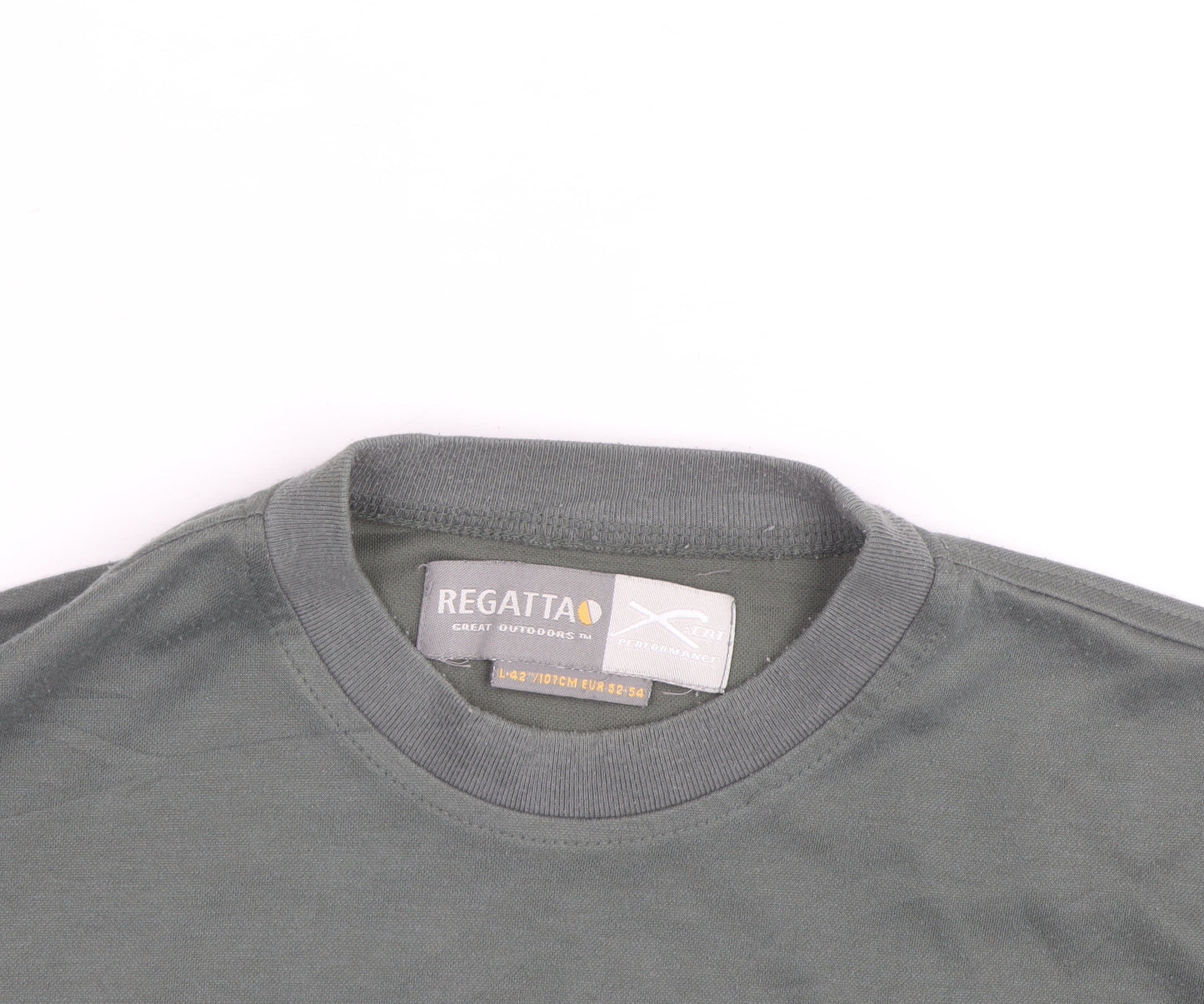 Regatta Men’s Green L Crew Neck Outdoor Quick Dry T-Shirt