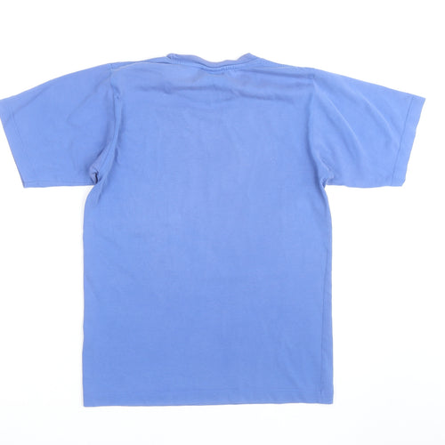 Nike Men's Blue Dri-FIT Short Sleeve Crew Neck T-Shirt XS