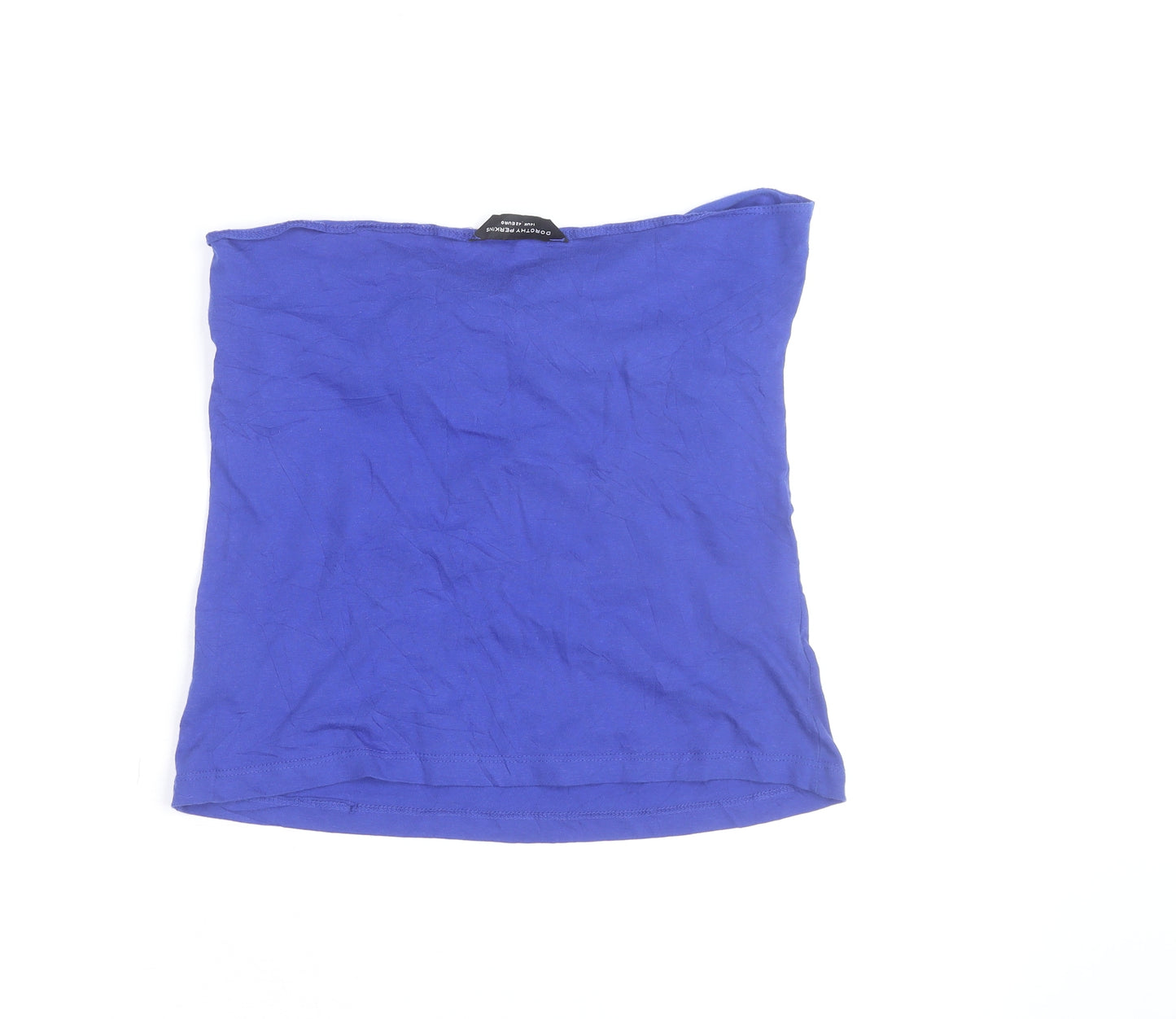 Dorothy Perkins Women's Blue Strapless Camisole Top Size 14