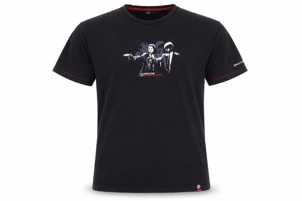 INDYSTAR Men's Black XL Graphic Movie Retro Cotton T-Shirt