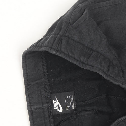 Nike Men's Black Fleece Jogger Trousers Size S Regular Fit