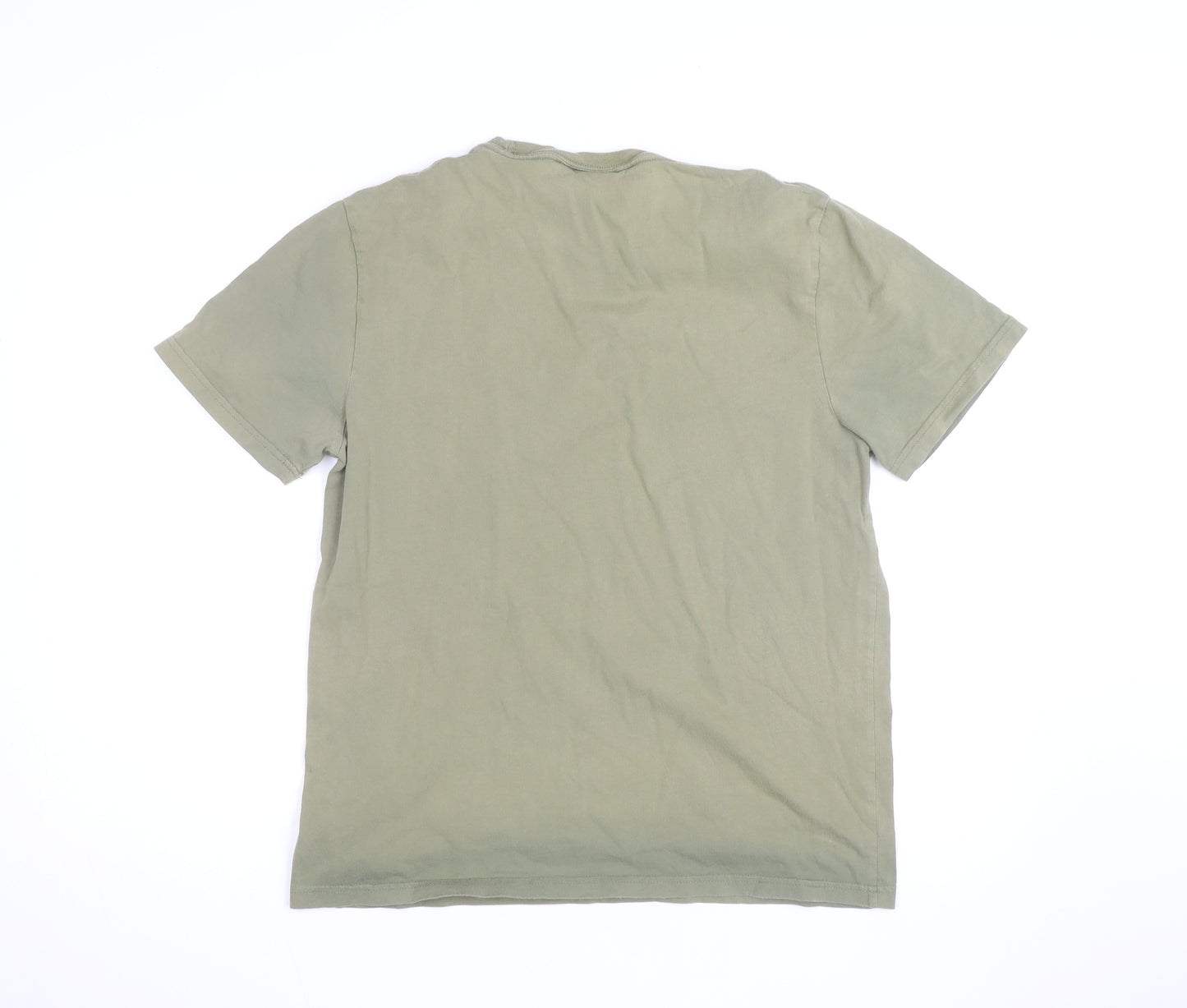 Penfield Men's Green Cotton Crew Neck Short Sleeve T-Shirt Size L
