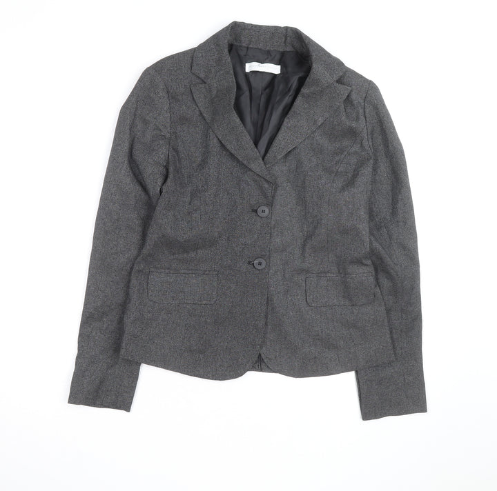 New York & Company Women’s Grey Blazer Jacket Size M Classic Workwear