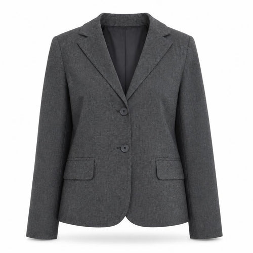 New York & Company Women’s Grey Blazer Jacket Size M Classic Workwear