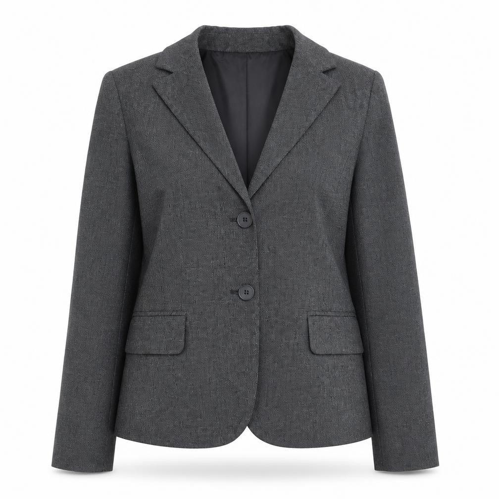 New York & Company Women’s Grey Blazer Jacket Size M Classic Workwear