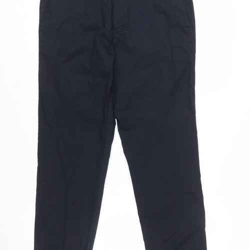 Farhi by Nicole Farhi Men's Blue 34R Slim Fit Chino Trousers