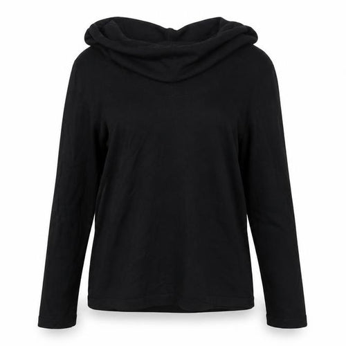 Phase Eight Women's Black Cowl Neck Long Sleeve Knit Jumper Size M