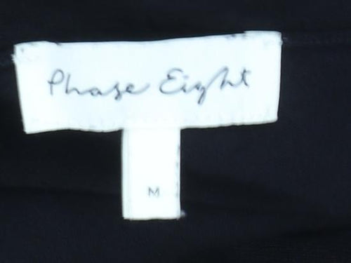 Phase Eight Women's Black Cowl Neck Long Sleeve Knit Jumper Size M