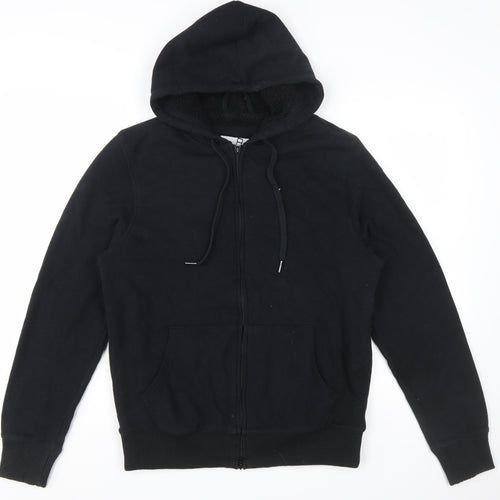 Goodfellow & Co Men’s Black Full Zip Fleece Hoodie Size M